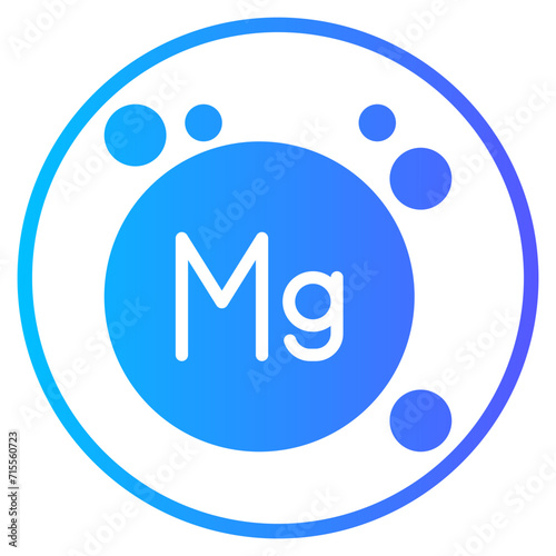 magnesium gradient icon