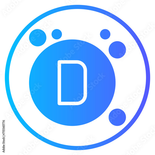 vitamin d gradient icon