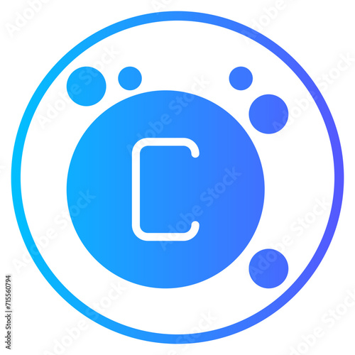 vitamin c gradient icon