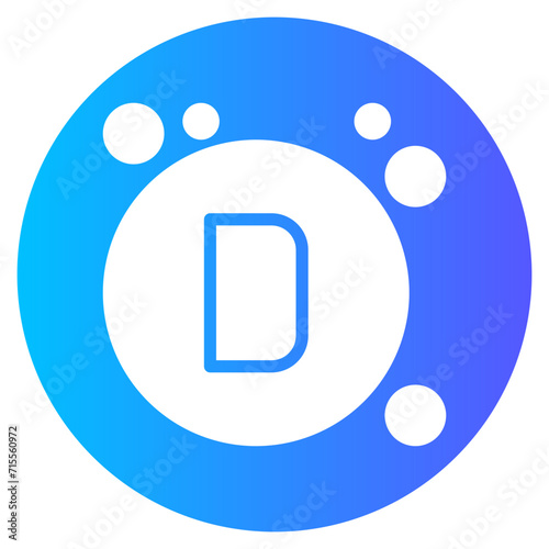 vitamin d gradient icon