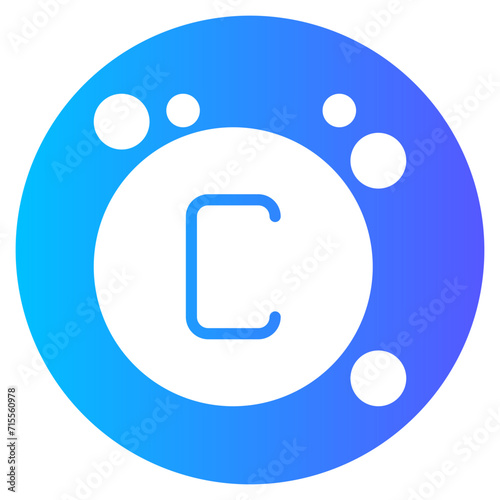 vitamin c gradient icon