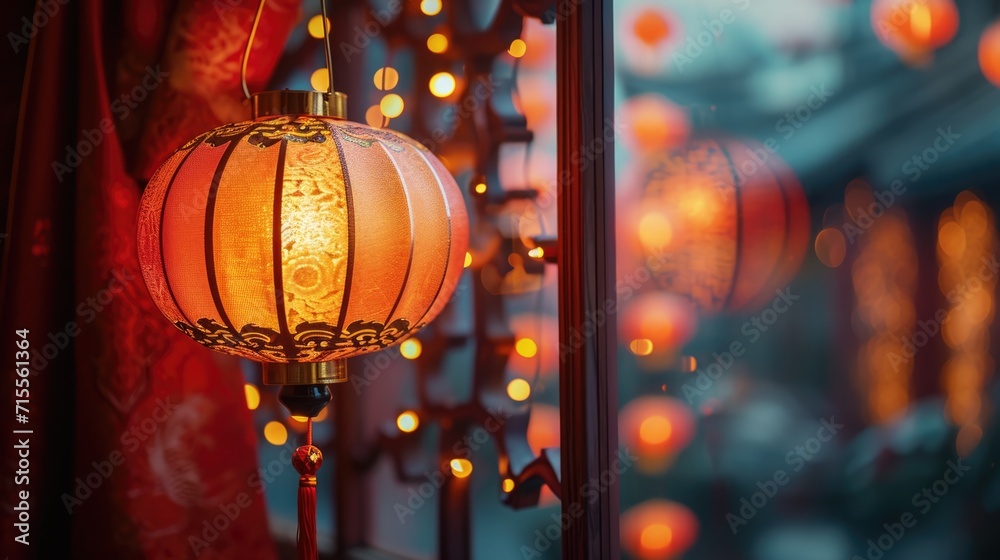 red lantern, chinese new year lanterns