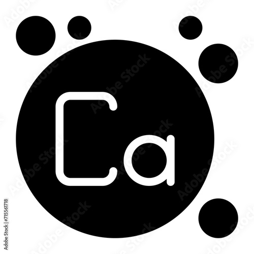 ca glyph icon