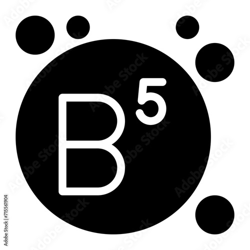 vitamin glyph icon