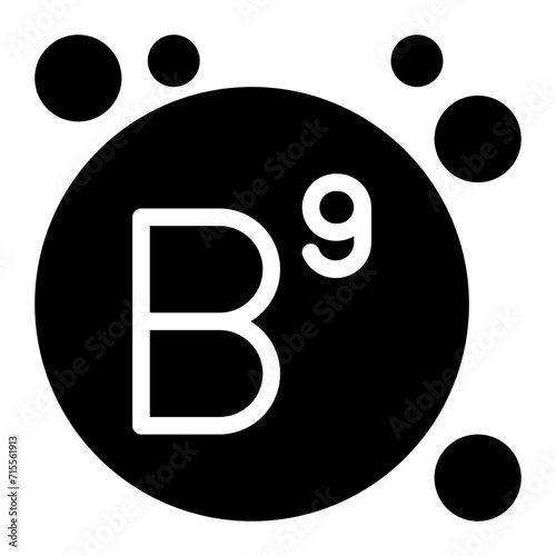 vitamin glyph icon