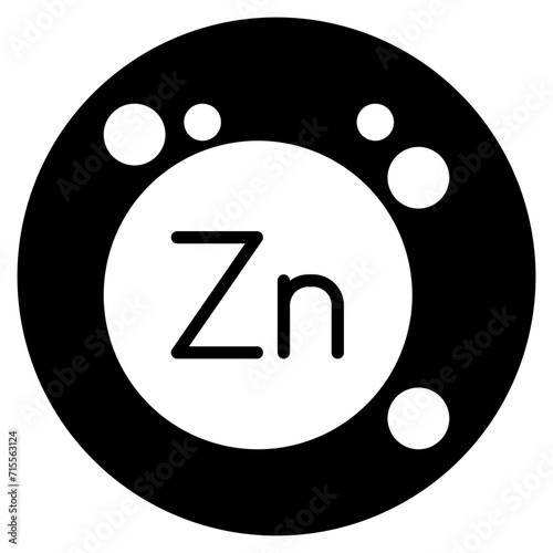 zinc glyph icon