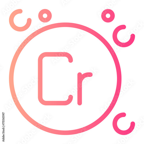 chromium gradient icon