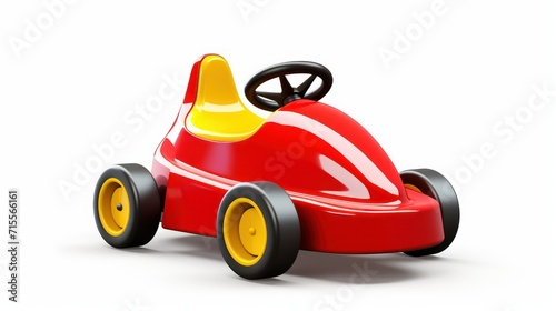 toy car isolated on a white background