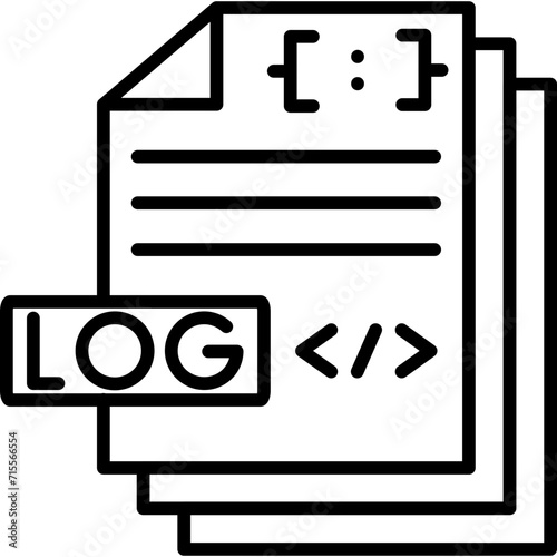 Log File Icon photo