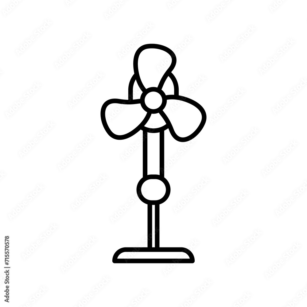 Obraz premium Stand Fan icon PNG