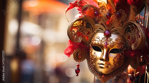 people venetian in carnival mask © nataliya_ua