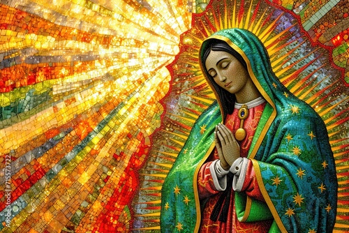 Holy Radiant Lady of Guadalupe: Embracing the Sun