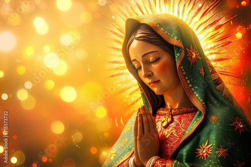 Holy Radiant Lady of Guadalupe: Embracing the Sun