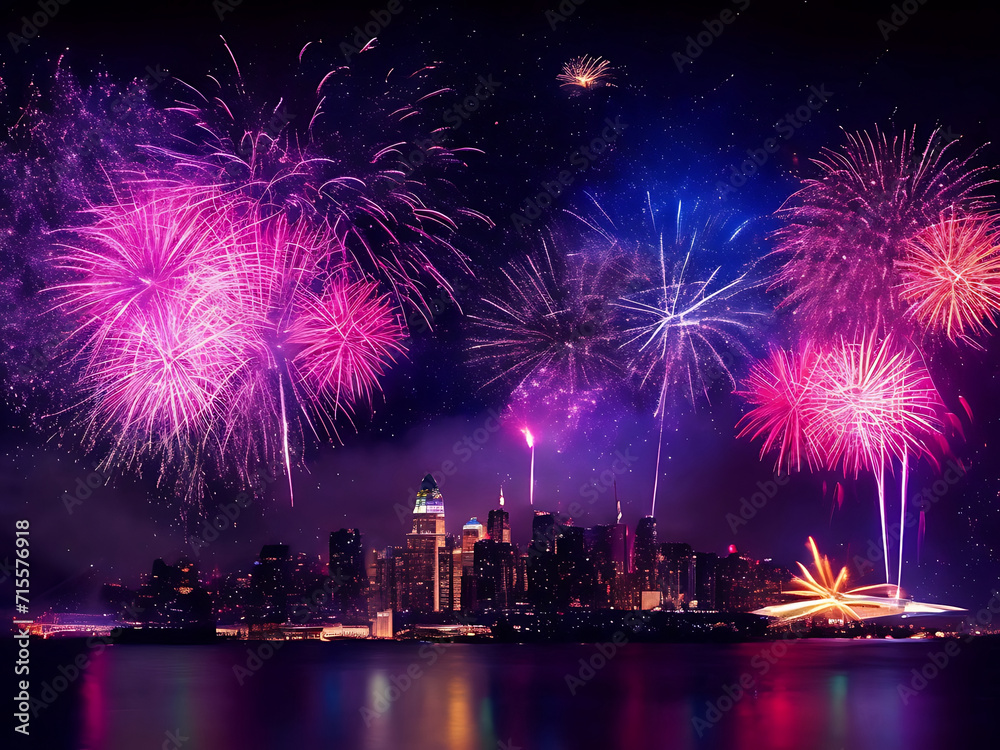 Fototapeta premium Happy Diwali theme by Ai generated