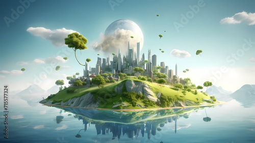 Environmental protection background, world environment day background, protect the environment