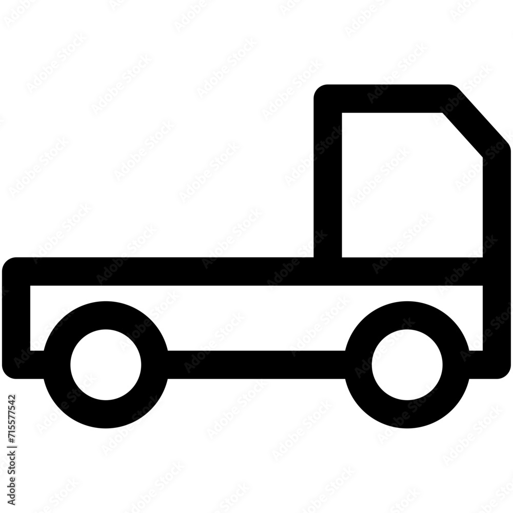 Pickup Vector Icon Pickup Vector Icon