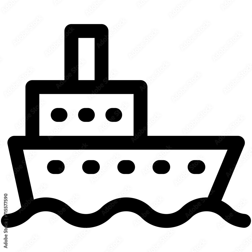 Cruise Vector Icon