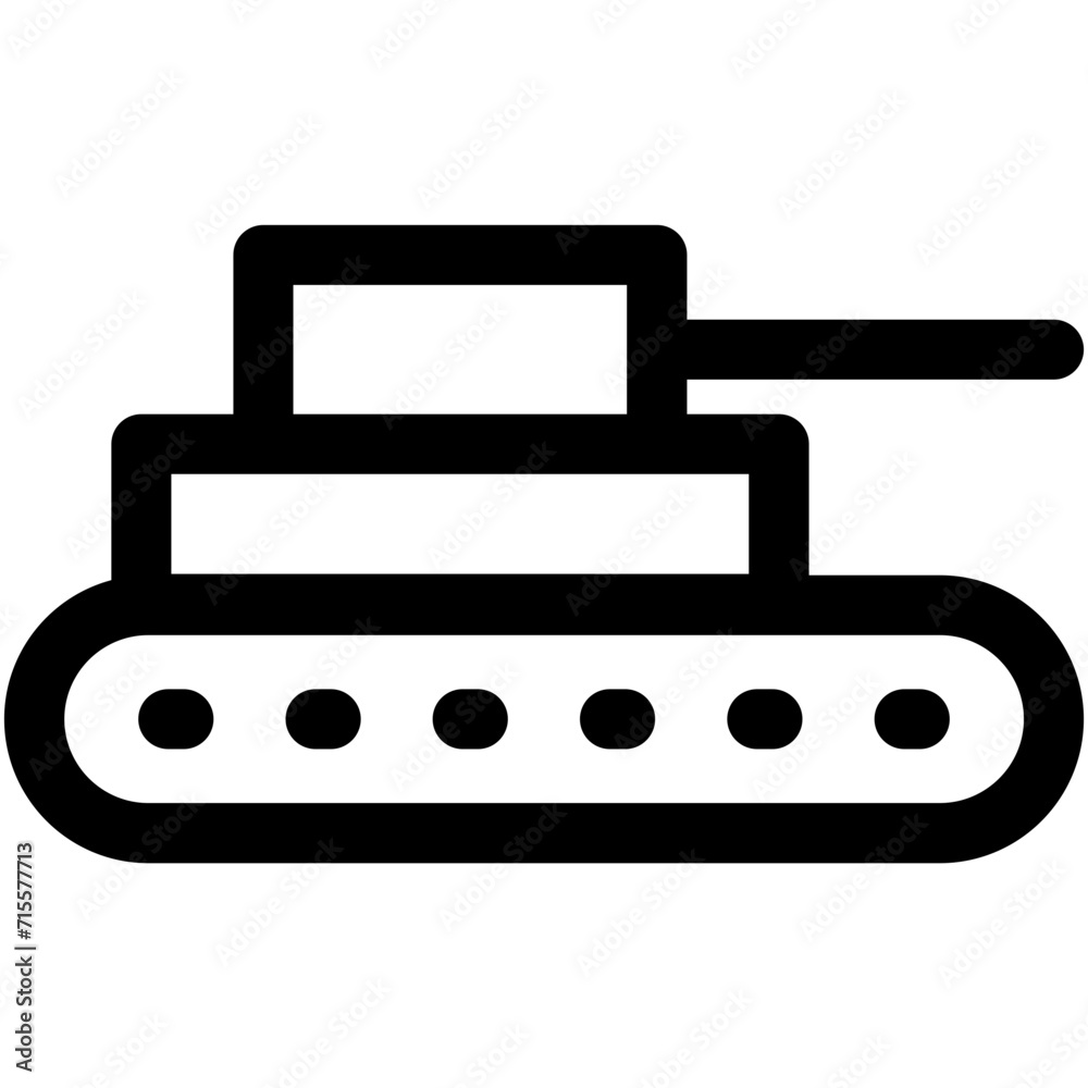 Bulldozer Vector Icon Bulldozer Vector Icon