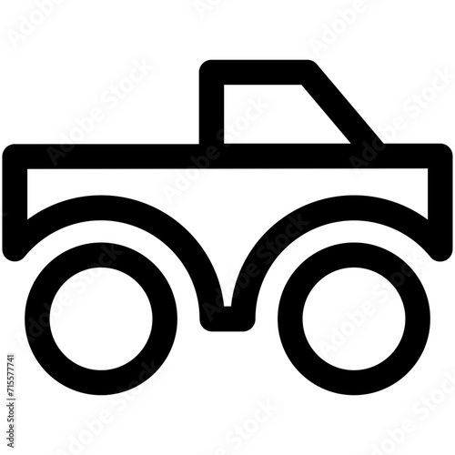 Jeep Vector Icon photo
