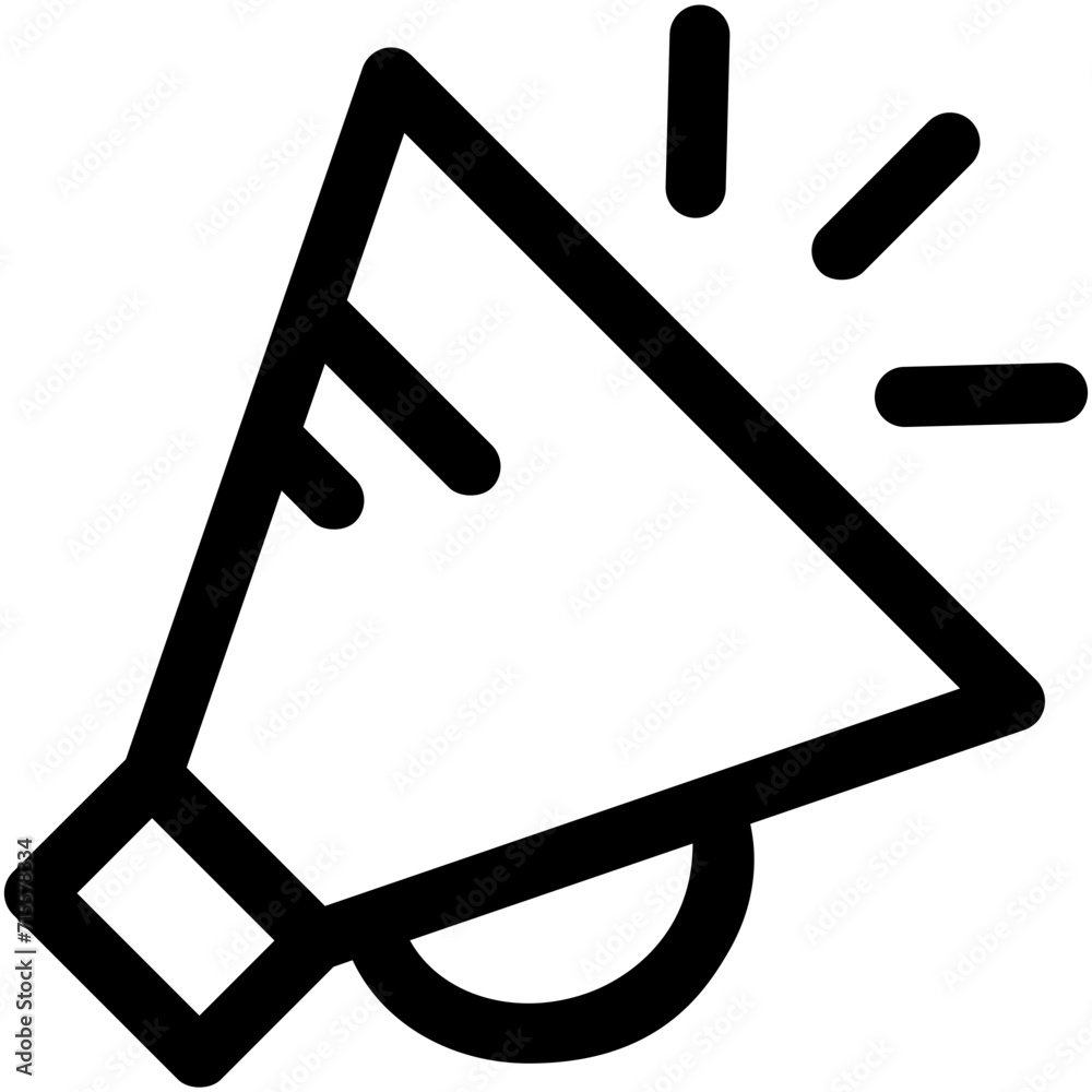 Megaphone Vector Icon Megaphone Vector Icon