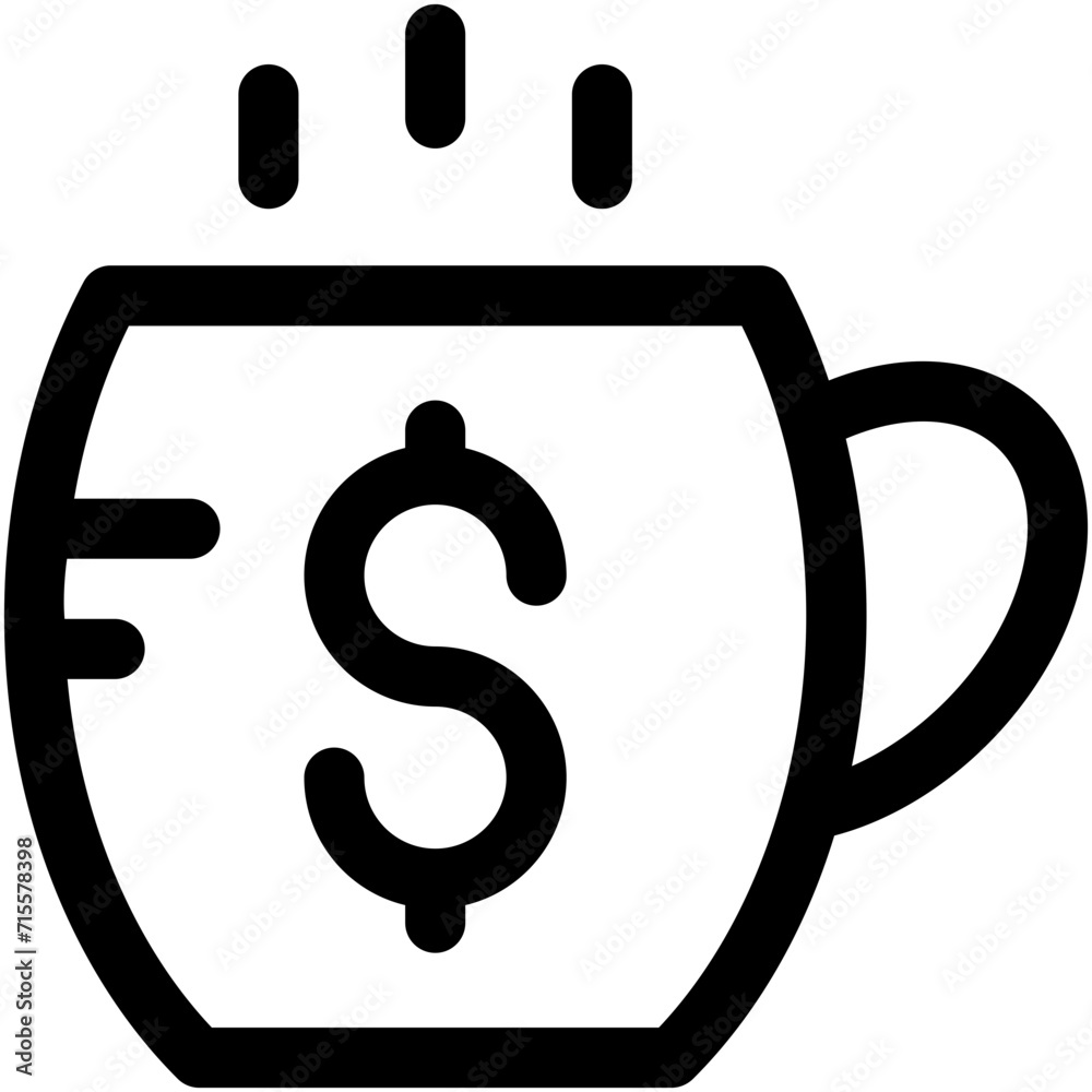 Tea Mug Vector Icon Tea Mug Vector Icon