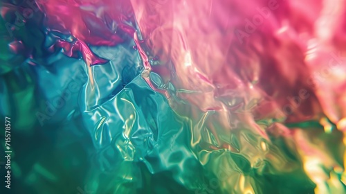 Colorful abstracts of liquid in the transparent background and transparent splatter, in the style of light emerald and pink photo