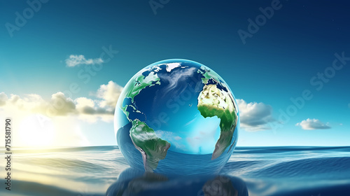 World environment day concept ecology protection environment, environmental protection background © ma
