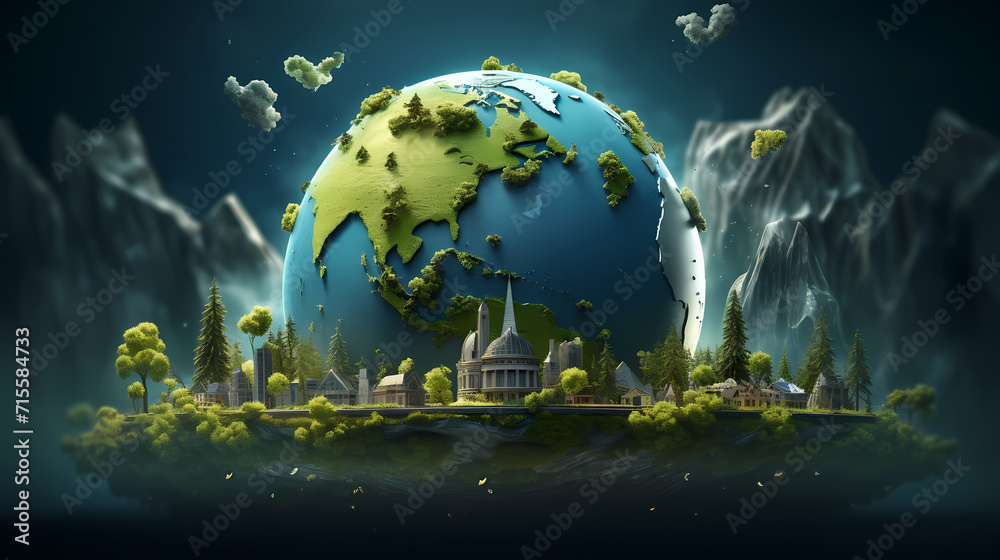 Environmental protection background, world environment day background, protect the environment Environmental protection background, world environment day background, protect the environment