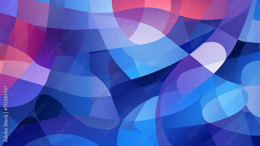 Obraz premium Modern abstract colorful geometric background. Shapes with trendy gradients composition for your design.