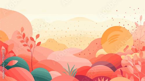 paper cutout layers forming an intricate design, offering visually engaging and multi-dimensional backgrounds for creative projects. simple minimalist illustration creative