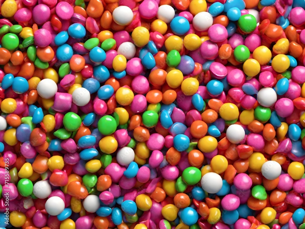 Candy Pattern Background Very Cool