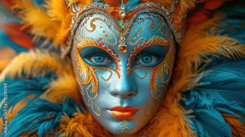 venetian carnival mask © nataliya_ua