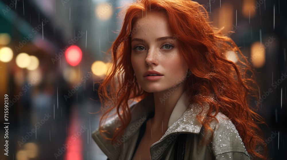 Portrait of a Redheaded Woman Portrait of a Redheaded Woman