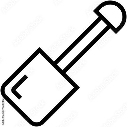 Shovel Vector Icon 