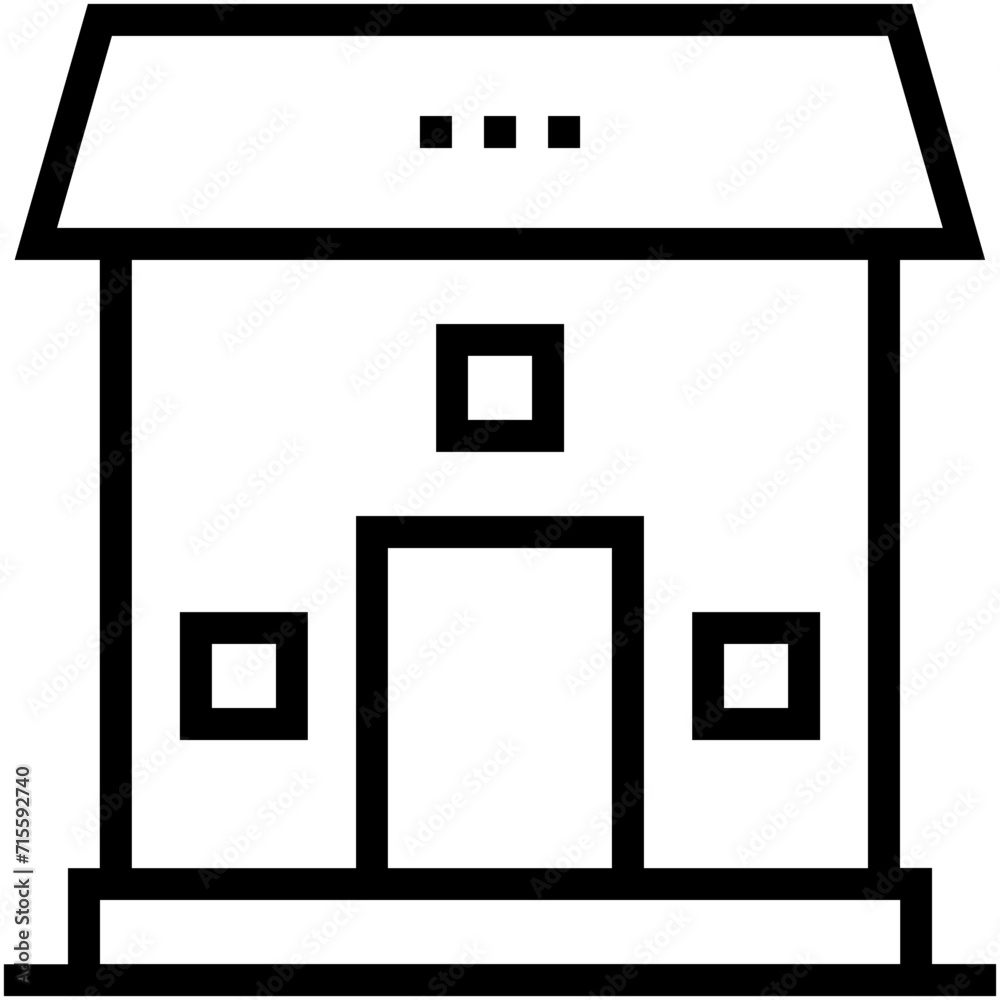 Hut Vector Icon