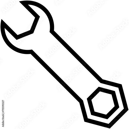 Wrench Vector Icon