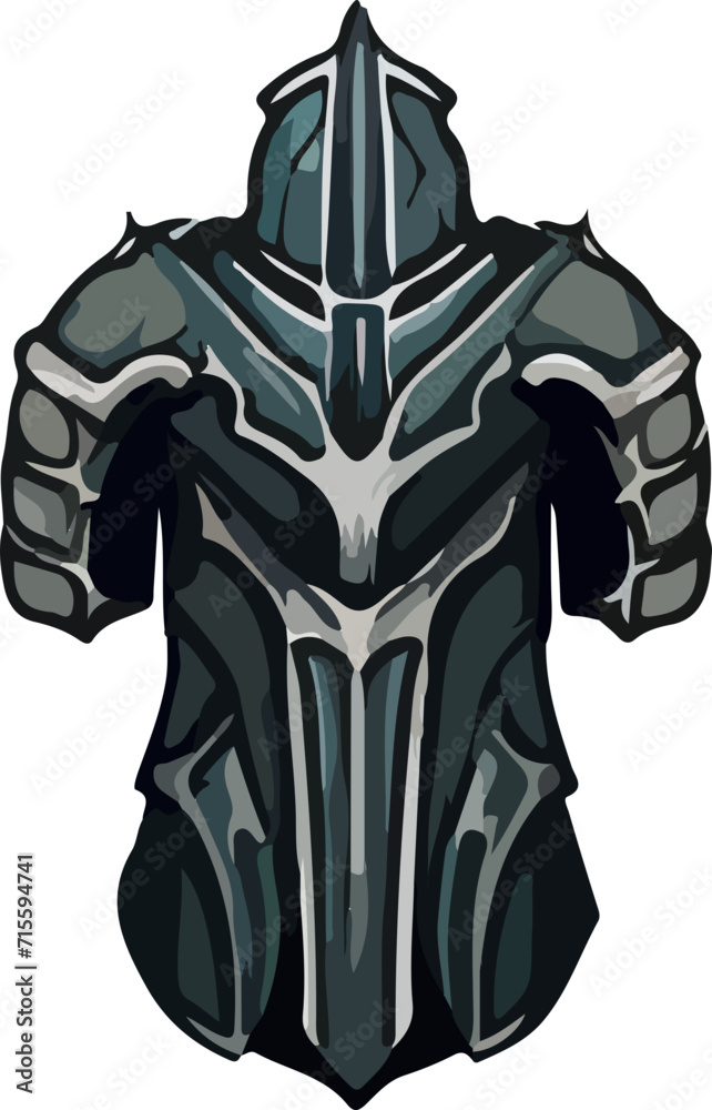 armor vector design illustration isolated on transparent background

