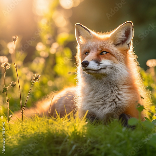 Fox In Summer Introduce a touch of the wild © Studio Art
