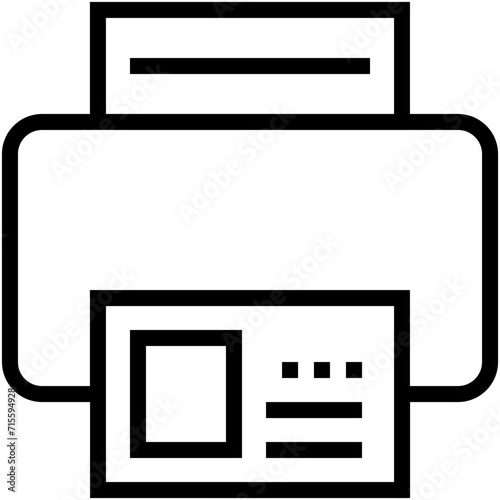 Printer Vector Icon