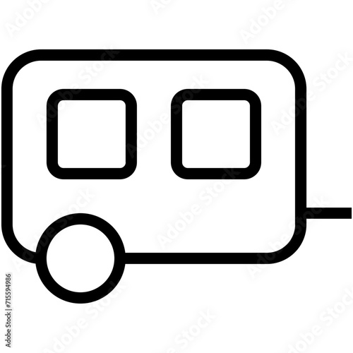 Caravan Vector Icon
