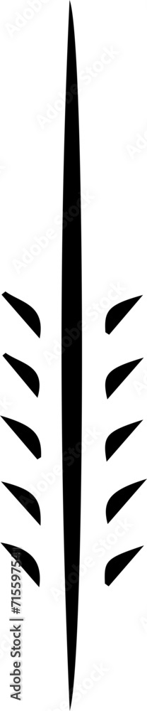 Fototapeta premium arrow vector design illustration isolated on transparent background