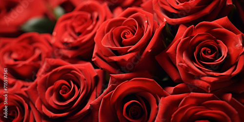 Thick Textured Red Rose Background stock photo