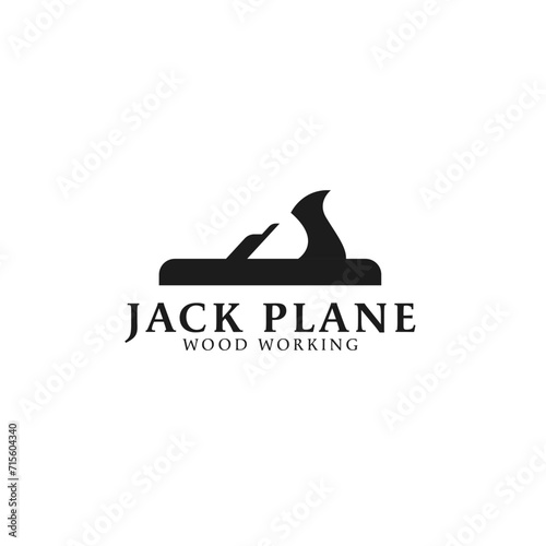 Wooden Fore Plane Logo Design Concept Vector Illustration Symbol Icon