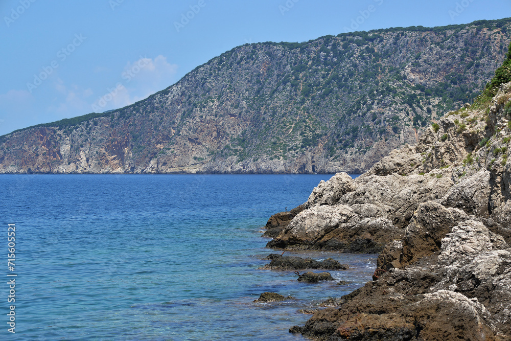 Kefalonia Greek Coastline