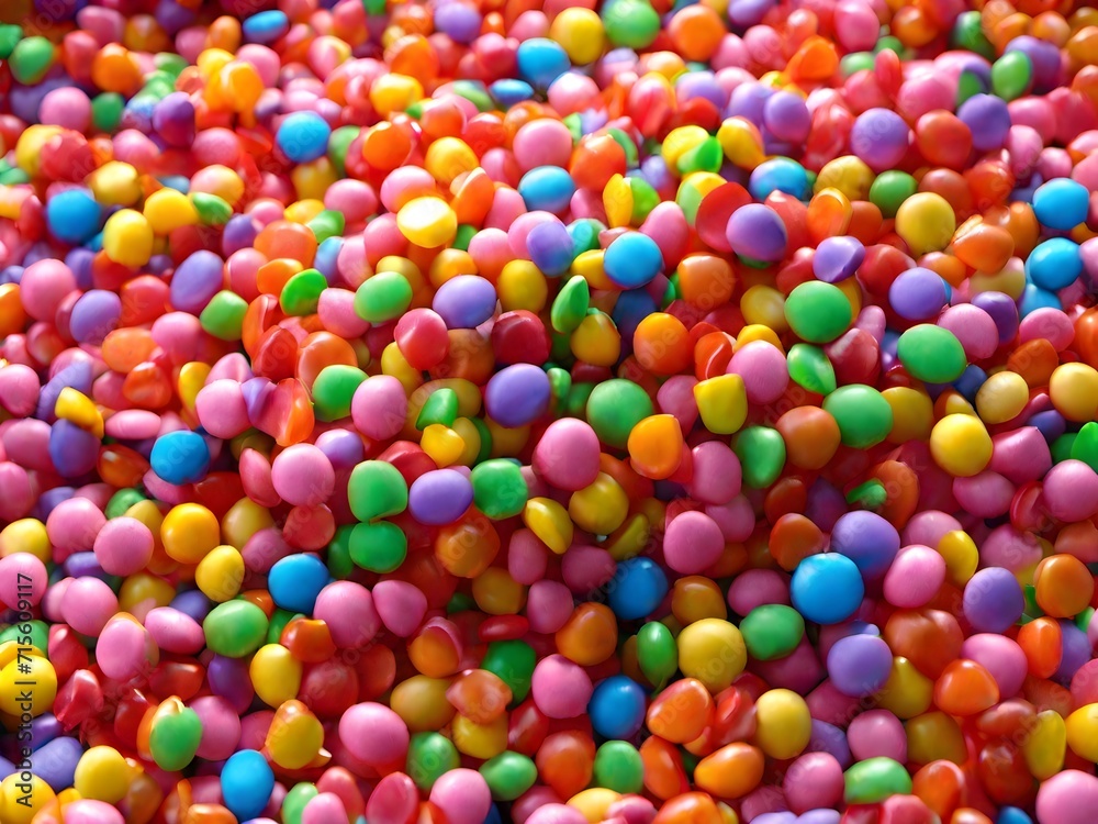 Obraz premium Candy Pattern Background Very Cool