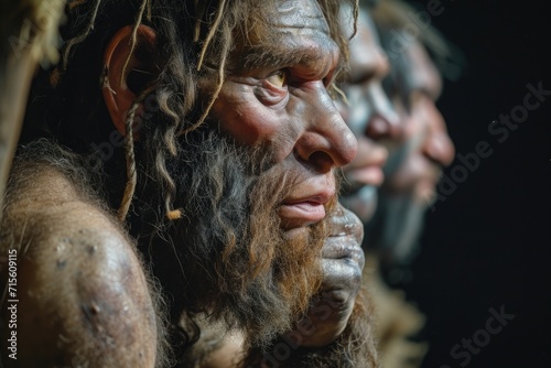 Chronicles of prehistoric life: primitive man, delving into the mysteries of early human existence, tools, culture, and survival in the ancient epochs of our evolutionary past