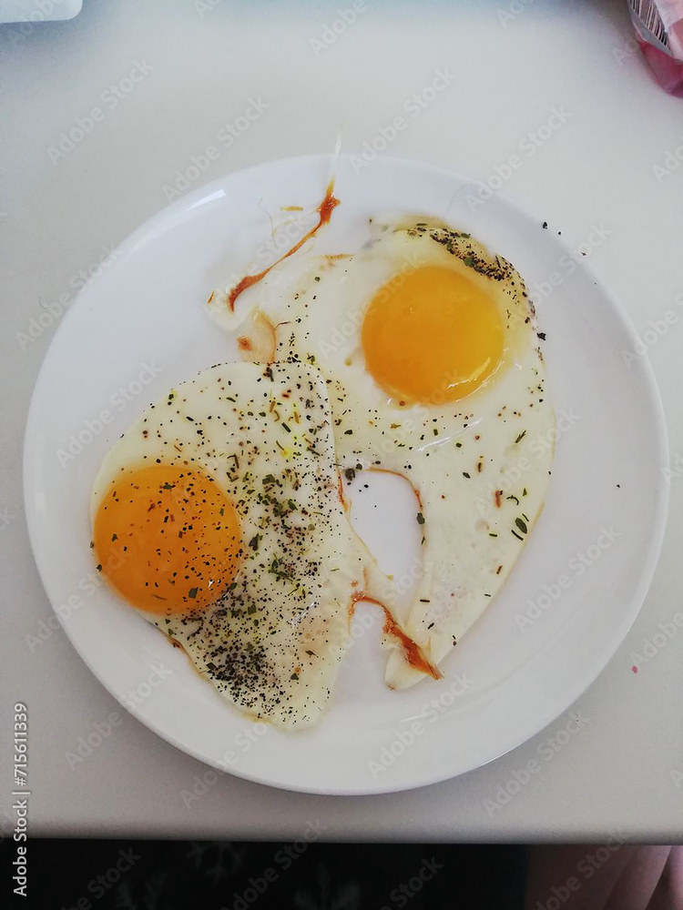 fried egg in a pan fried egg in a pan