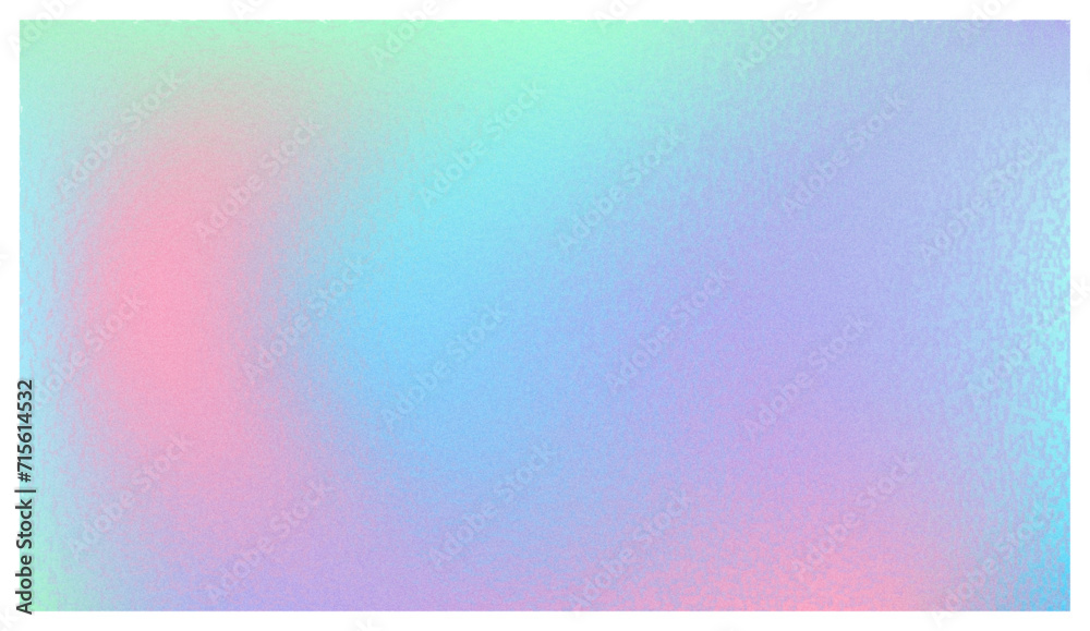 Fototapeta premium Grainy texture holographic gradient background