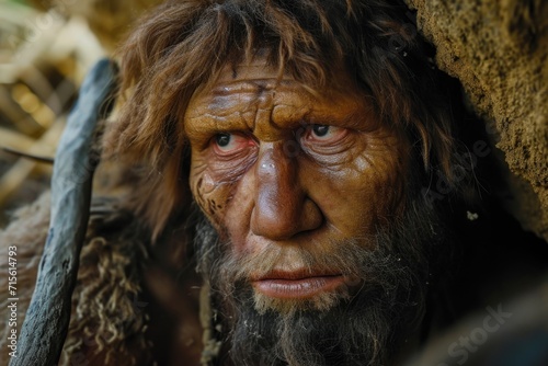 Chronicles of prehistoric life: primitive man, delving into the mysteries of early human existence, tools, culture, and survival in the ancient epochs of our evolutionary past