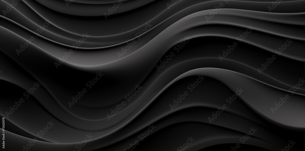 texture of black curved walls textured walls, in the style of futuristic chromatic waves, shaped canvas, abstraction-création, repeating pattern, dark gray, two dimensional, detailed texture of black curved walls textured walls, in the style of futuristic chromatic waves, shaped canvas, abstraction-création, repeating pattern, dark gray, two dimensional, detailed